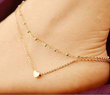 Load image into Gallery viewer, Vintage Star Elephant Anklets Bracelet For Women Boho Pendent Double Layer Anklet Bohemian Foot Jewelry Gift chaine de cheville
